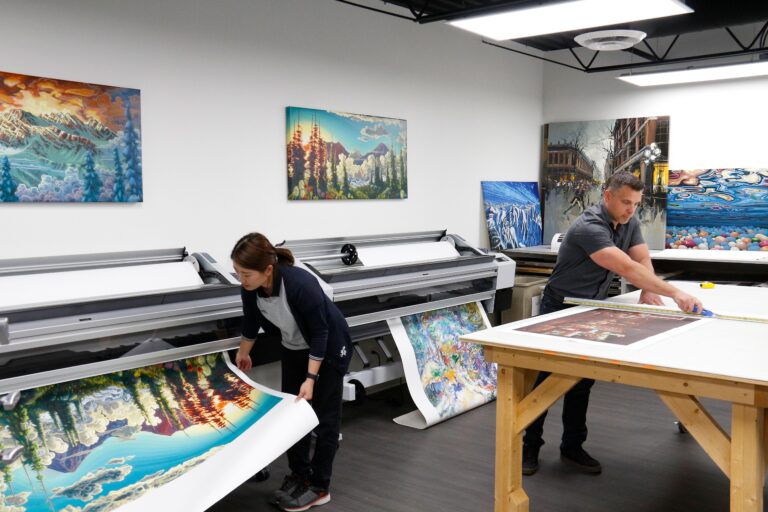custom fine art printing studio Los Angeles